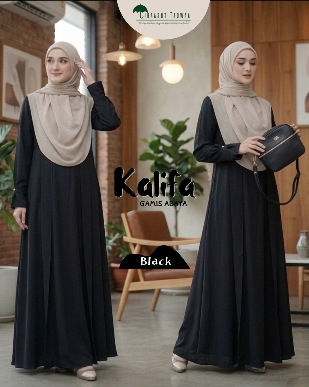 Kalifa Abaya by Libasut Taqwa