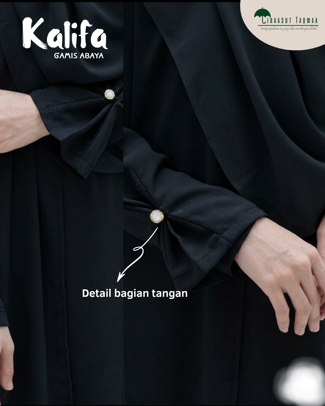 Kalifa Abaya by Libasut Taqwa