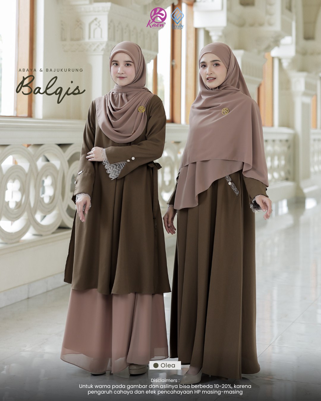 Balqis Abaya & Baju Kurung by Emily X Kaen Boutique 