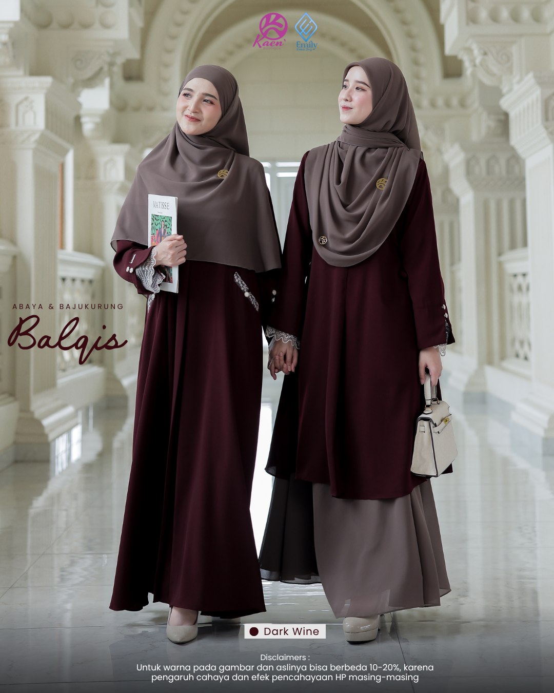 Balqis Abaya & Baju Kurung by Emily X Kaen Boutique 