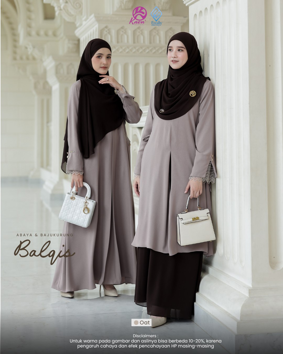 Balqis Abaya & Baju Kurung by Emily X Kaen Boutique 