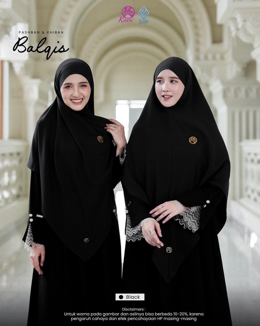 Khimar Abaya Balqis by Emily X Kaen boutique 