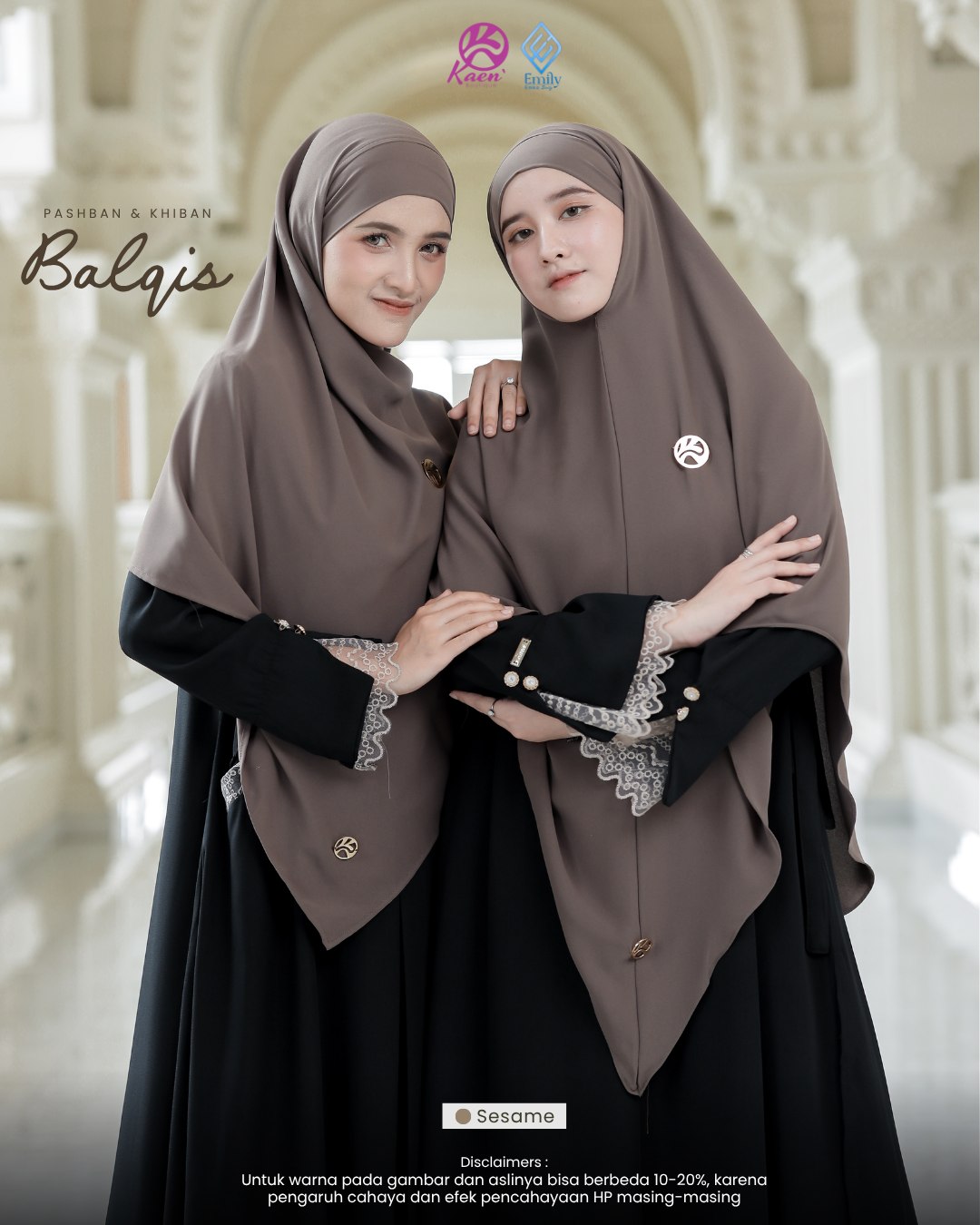 Khimar Abaya Balqis by Emily X Kaen boutique 
