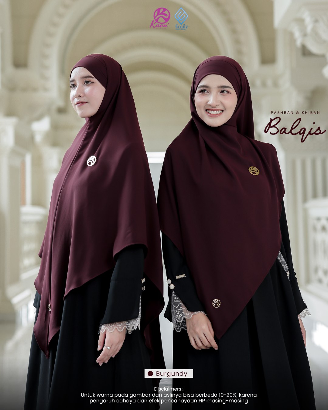 Khimar Abaya Balqis by Emily X Kaen boutique 