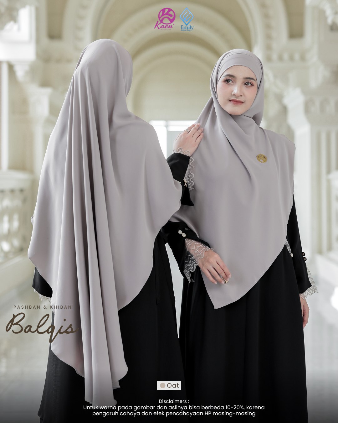 Khimar Abaya Balqis by Emily X Kaen boutique 