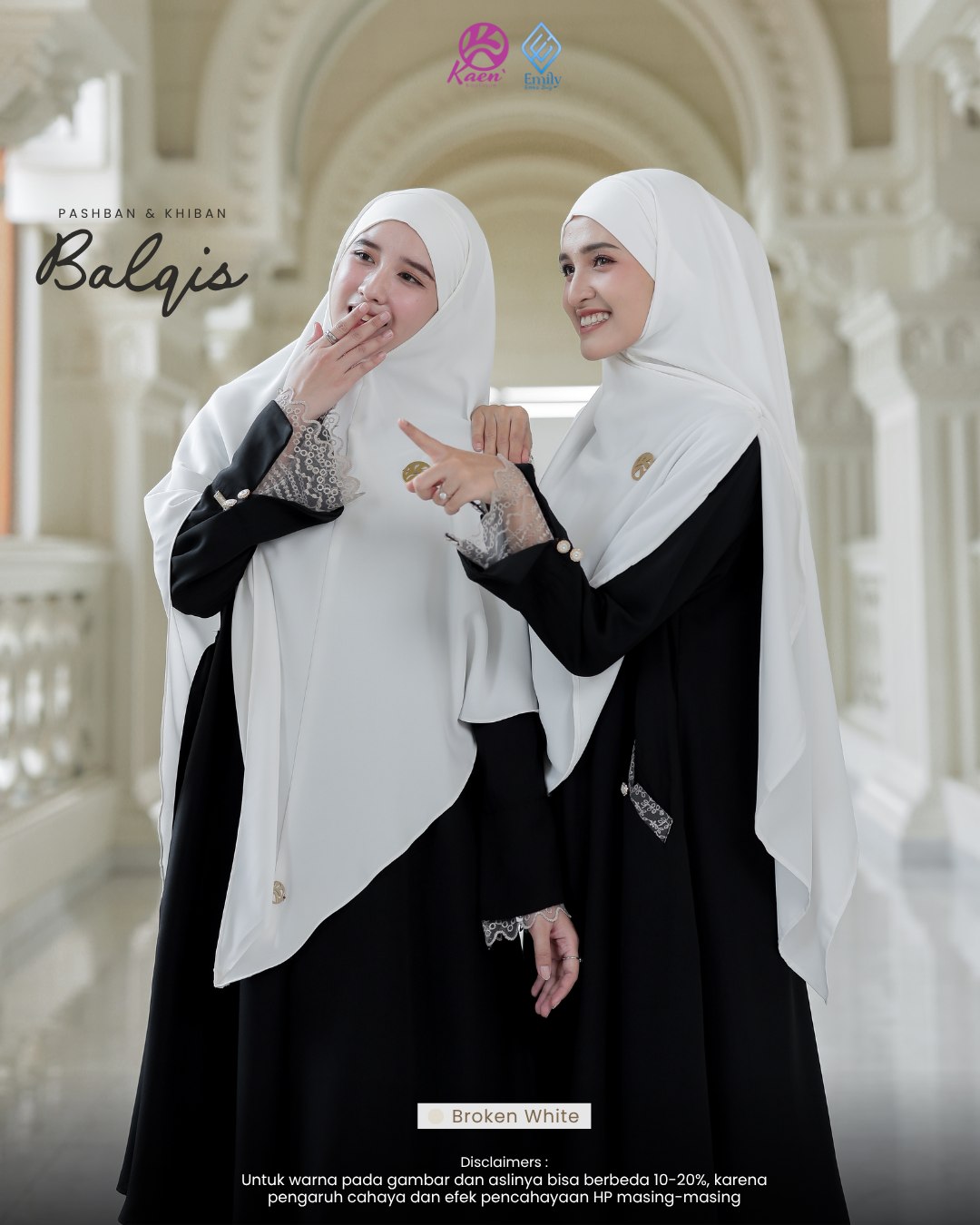 Khimar Abaya Balqis by Emily X Kaen boutique 