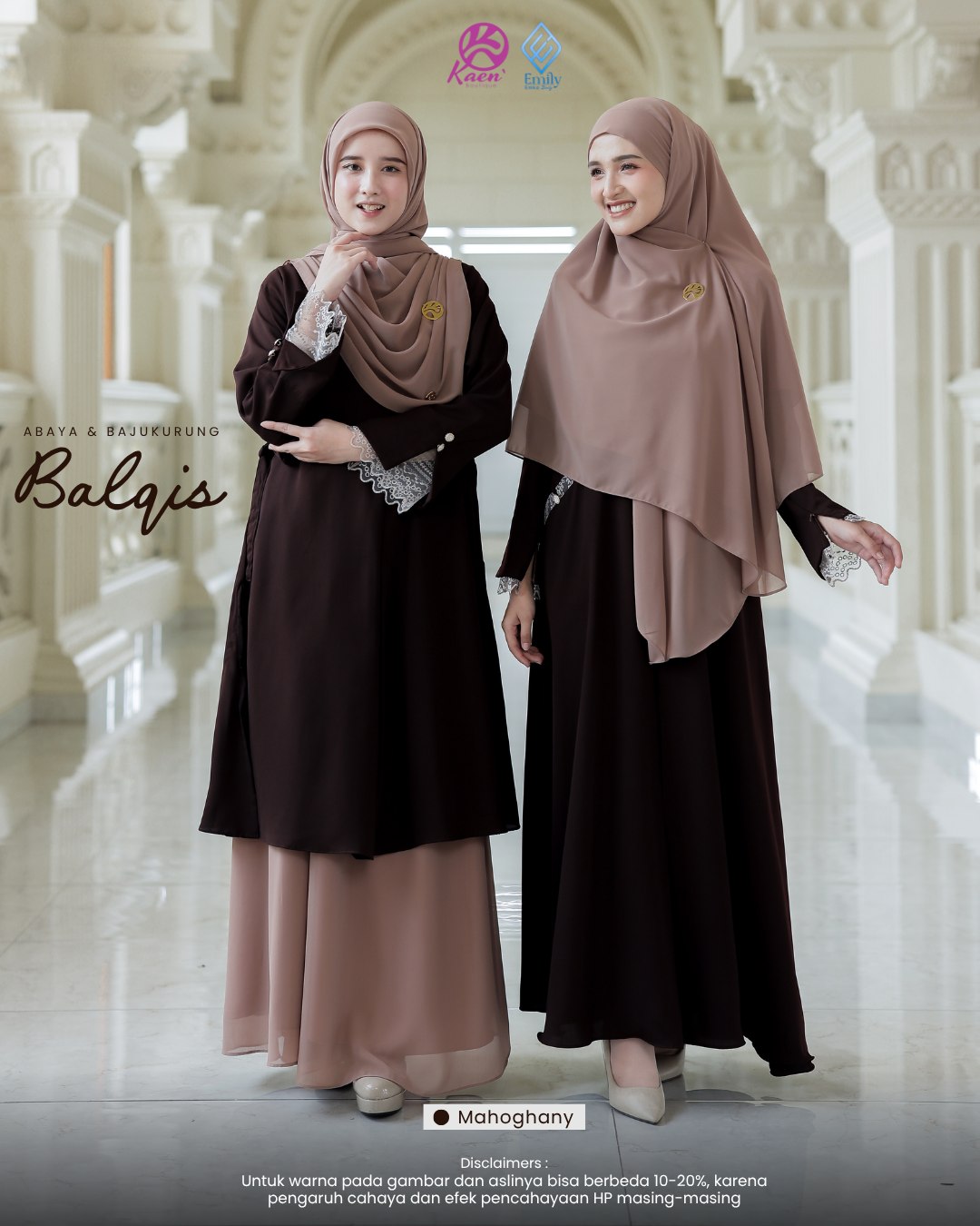 Rok Abaya Balqis by Emily X Kaen Boutique 