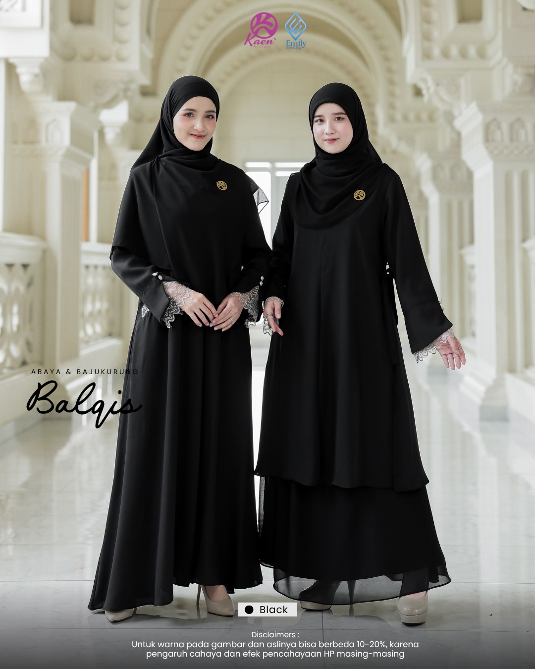 Rok Abaya Balqis by Emily X Kaen Boutique 
