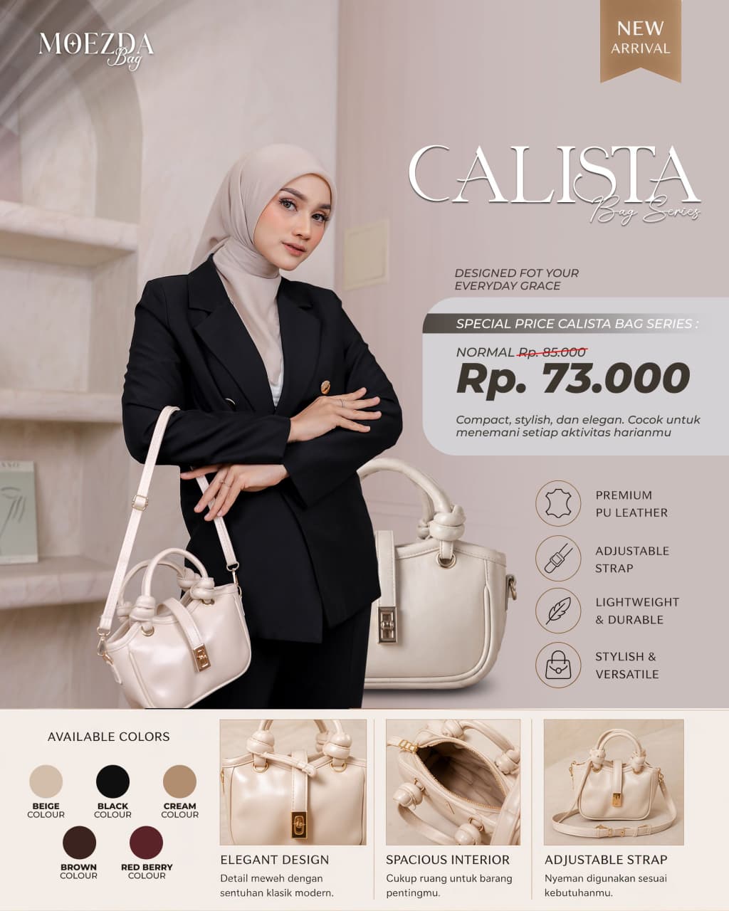 Calista bag by Moezda
