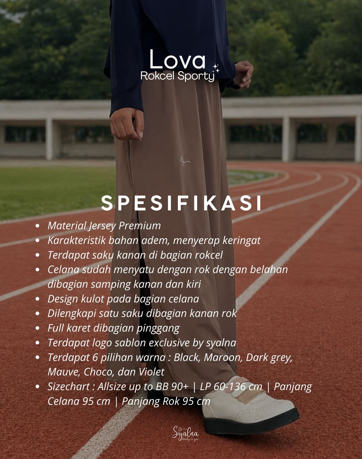 Lova Rokcel Sporty by Syalna