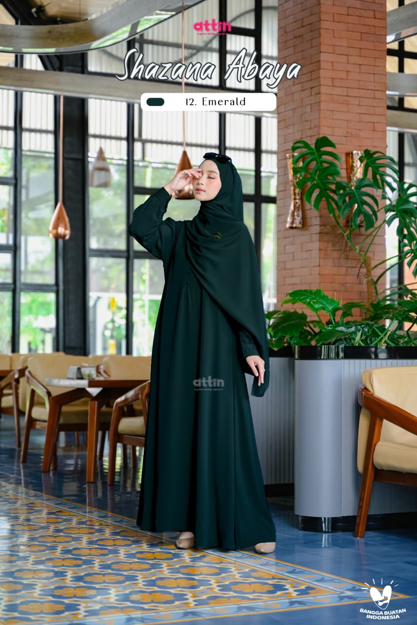 Shazana Abaya by Attin Hijab 