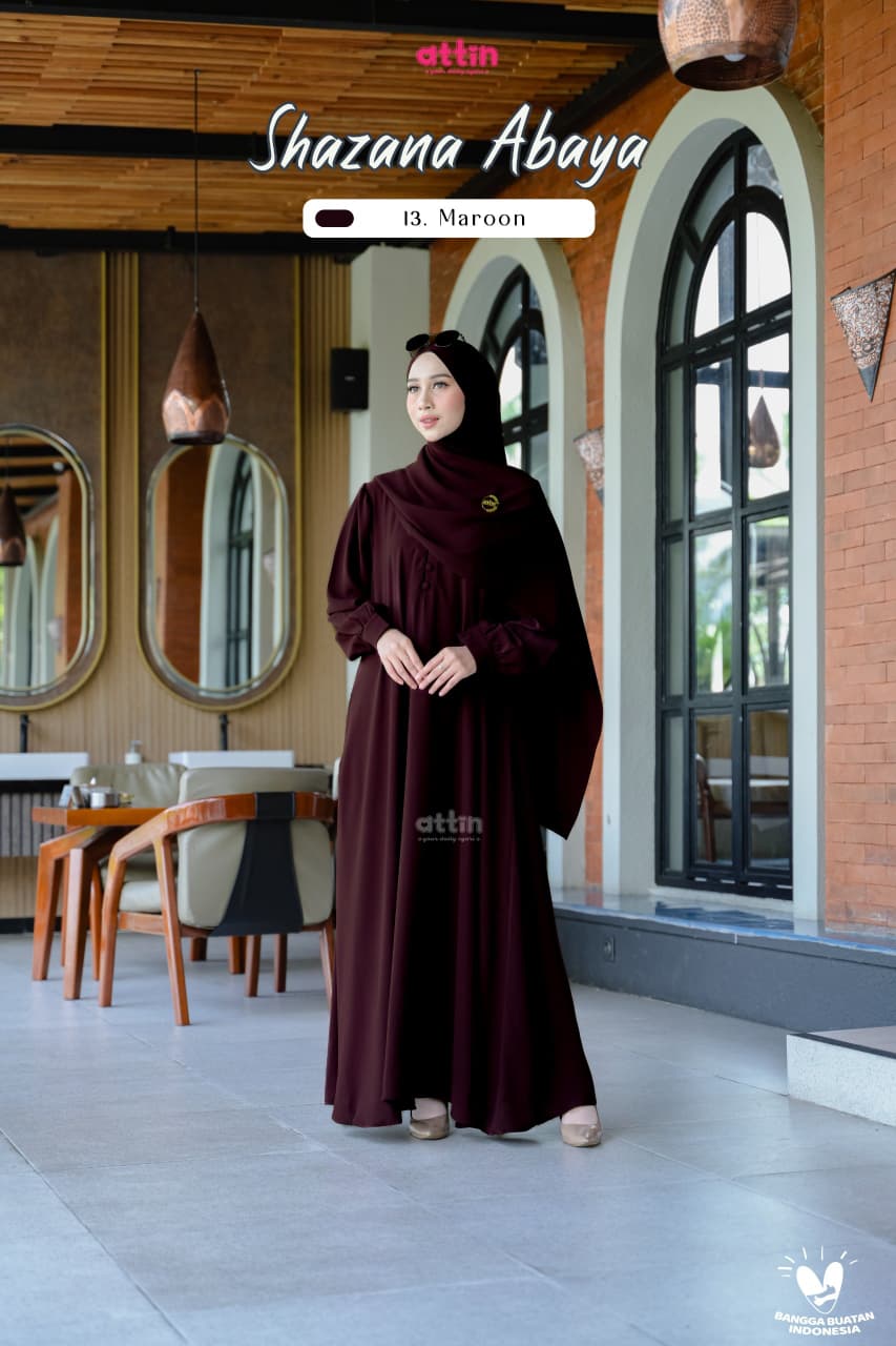 Shazana Abaya by Attin Hijab 