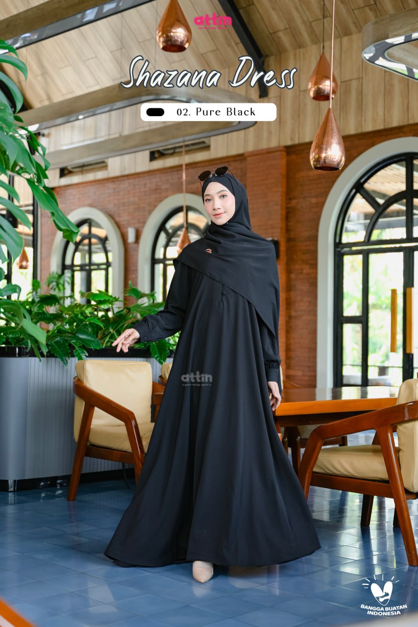 Shazana Abaya by Attin Hijab 