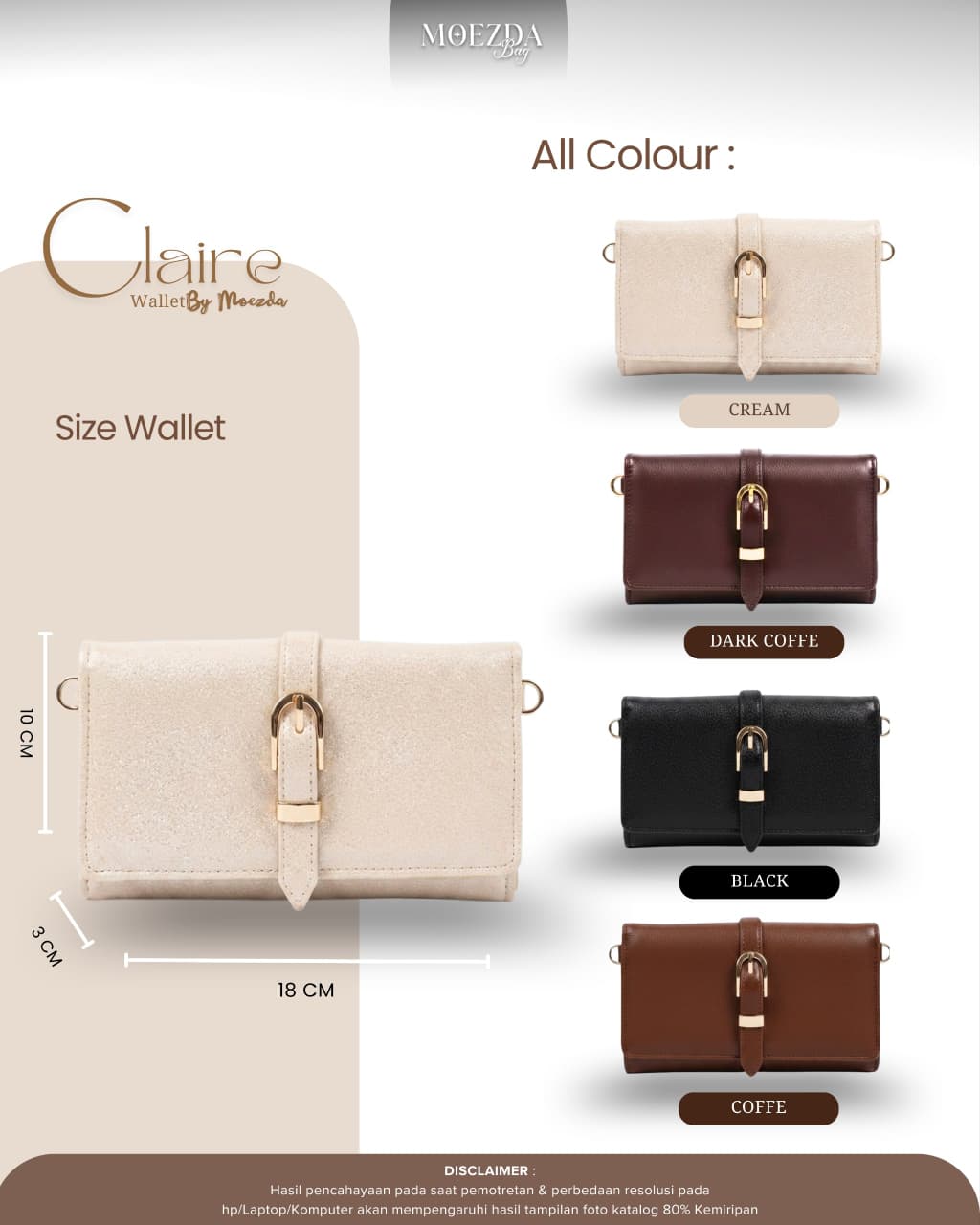 Clive Totebag & Claire Wallet 
