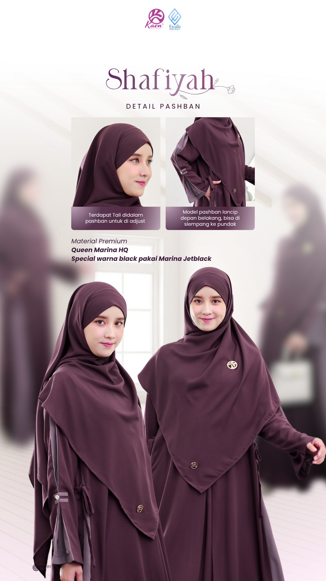 Pashban Abaya Shafiyah 