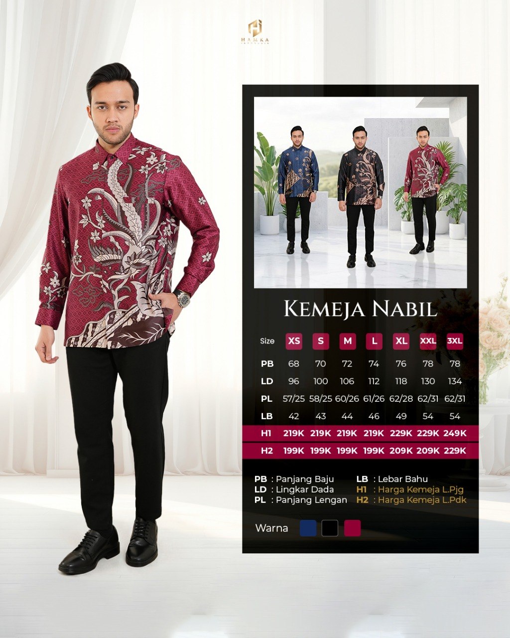 Kemeja Nabil 