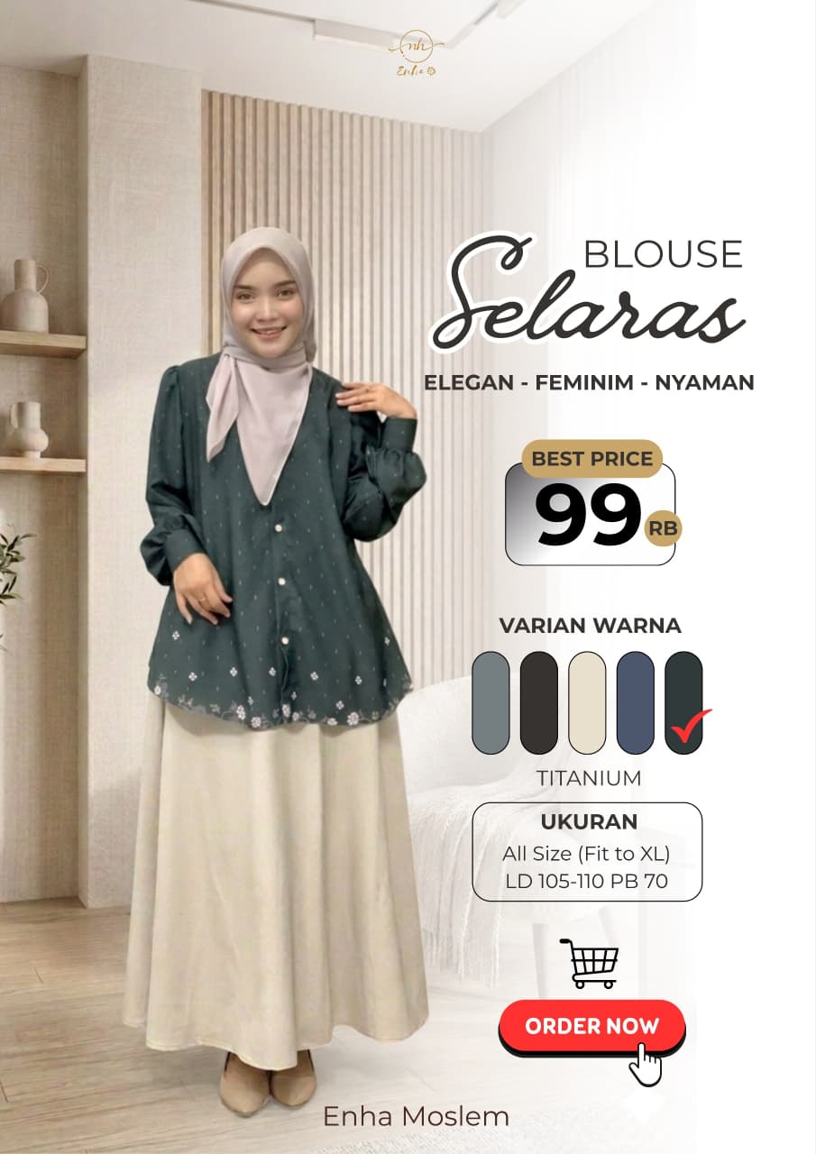 Selaras Blouse by Enha