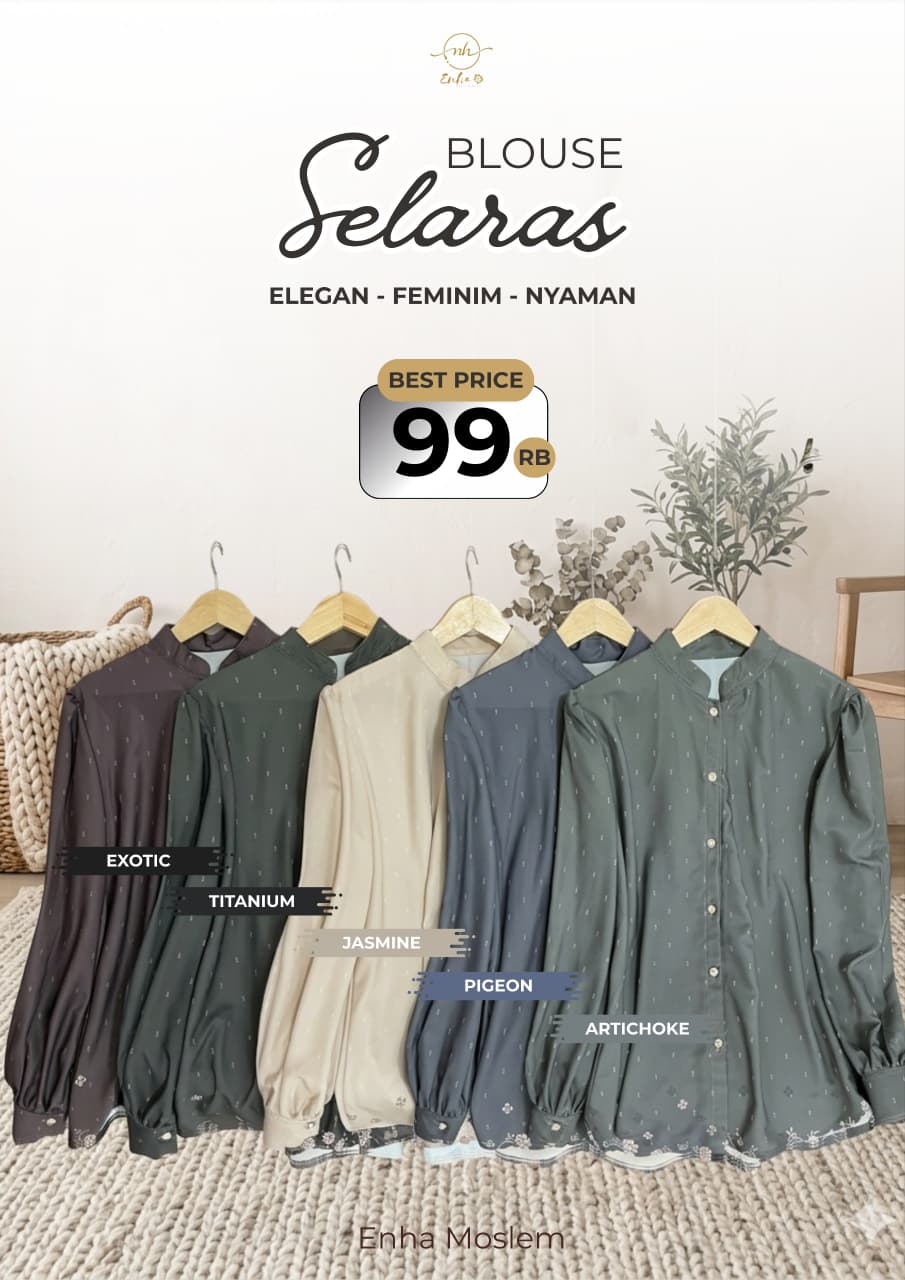 Selaras Blouse by Enha