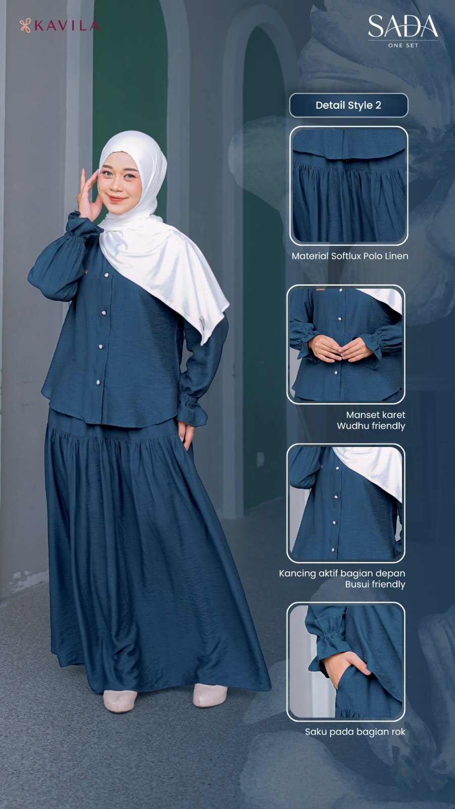 Sada Oneset by Kavila Hijab
