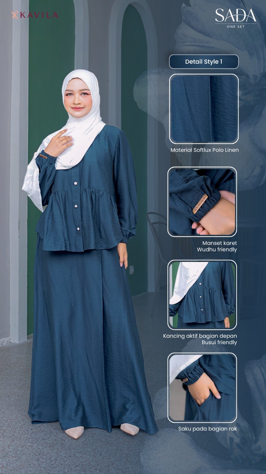 Sada Oneset by Kavila Hijab
