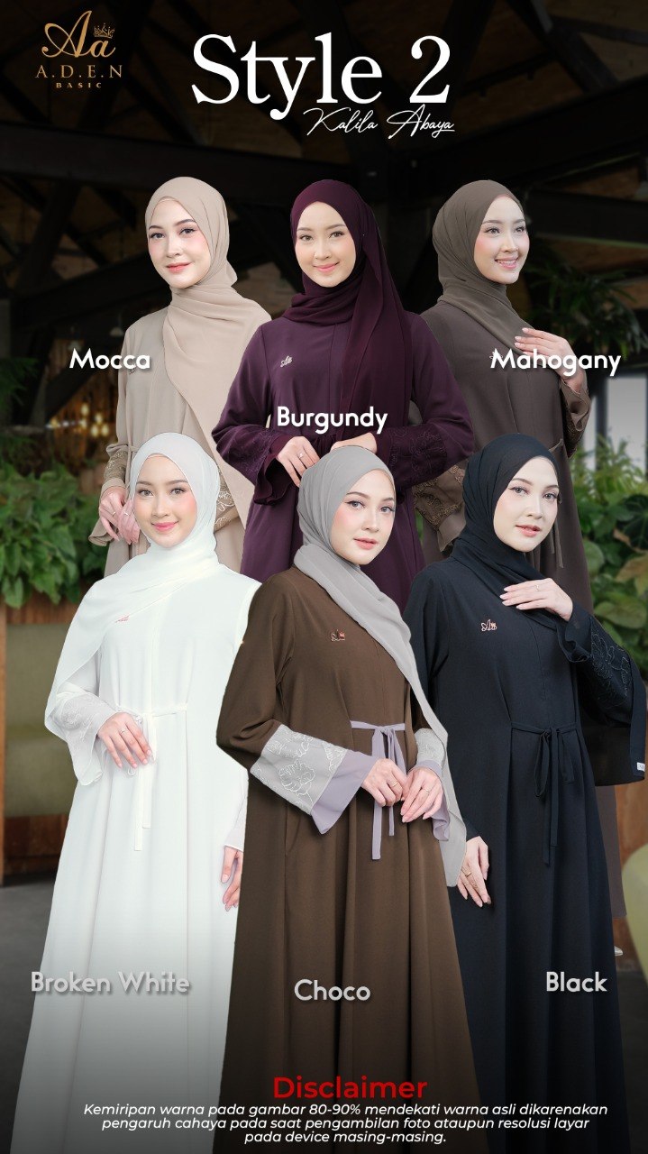 Kalila Abaya by Aden Basic