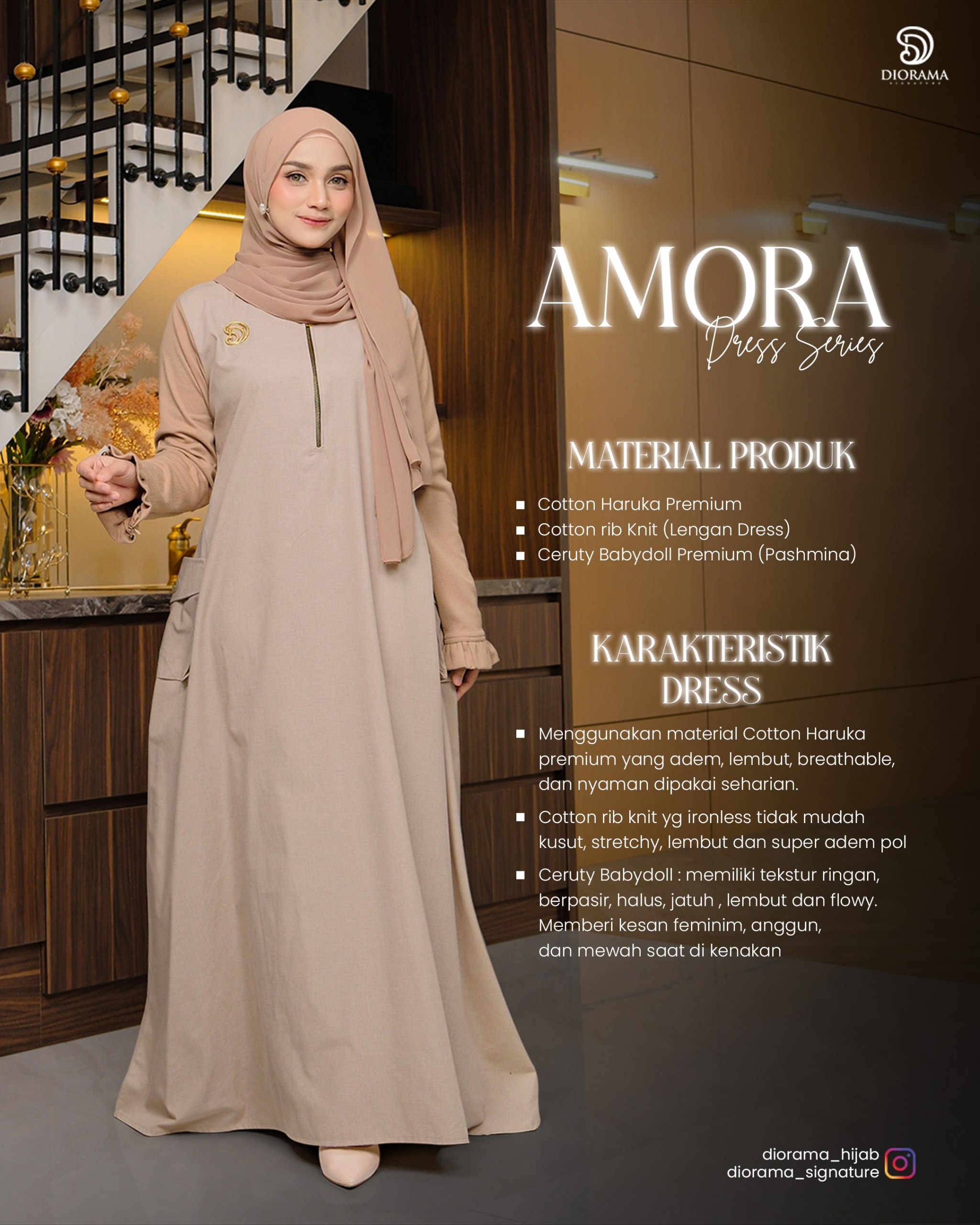 Amora Dress by Diorama SIgnature