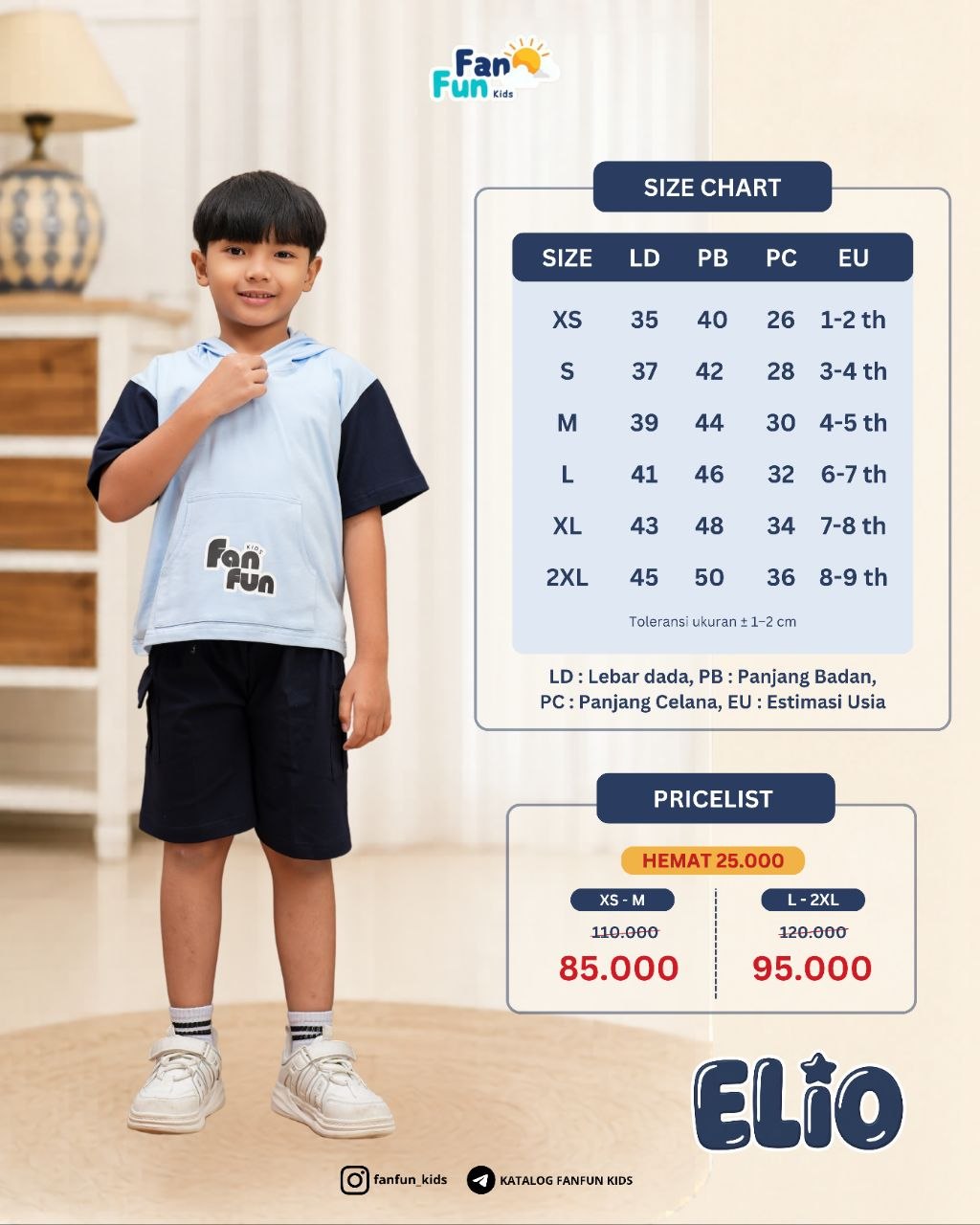 Elio Oneset by FanFun Kids