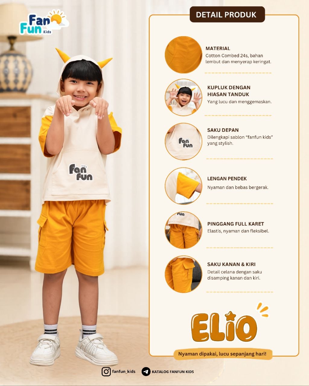 Elio Oneset by FanFun Kids
