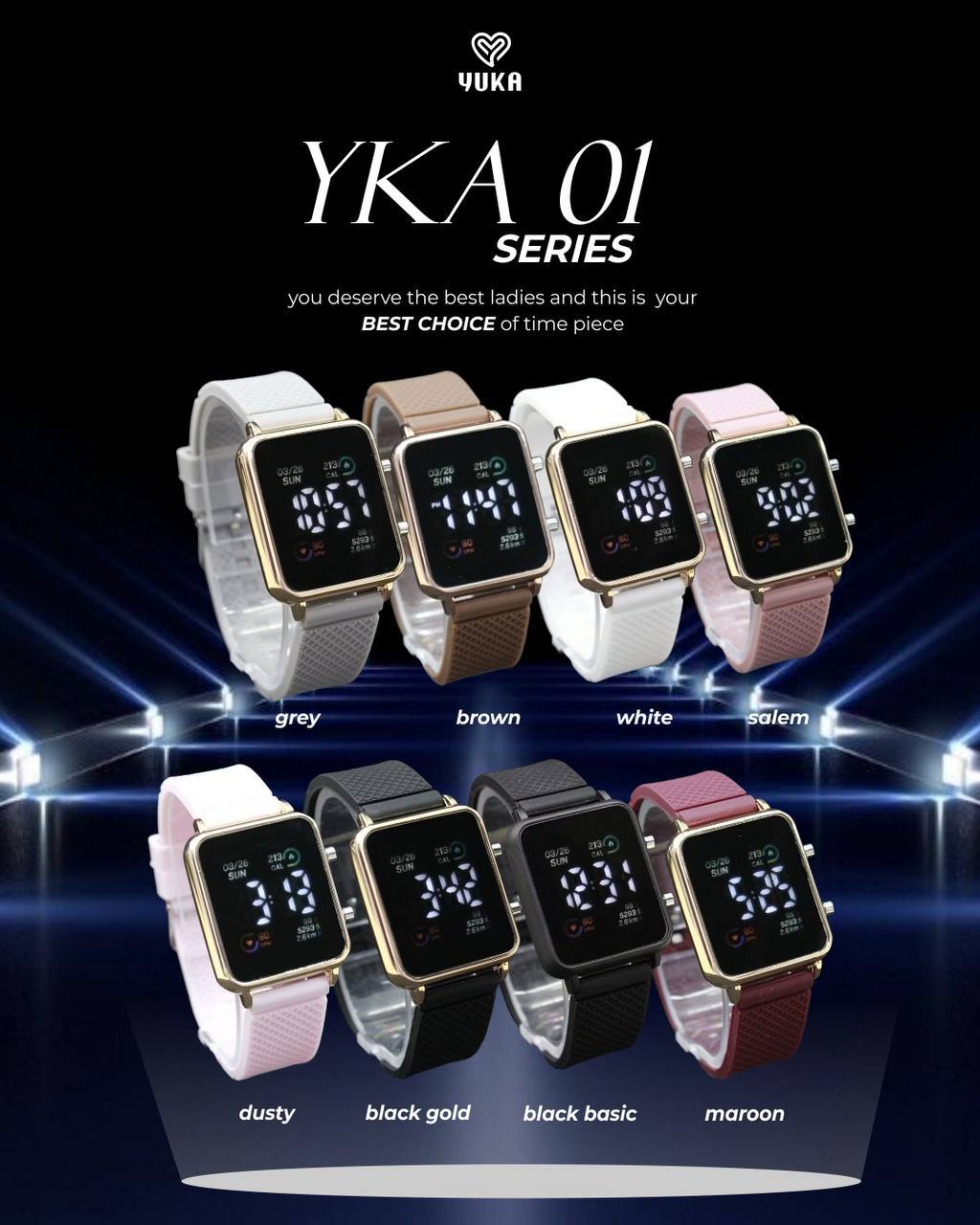 YKA-01 Jam Tangan by yuka