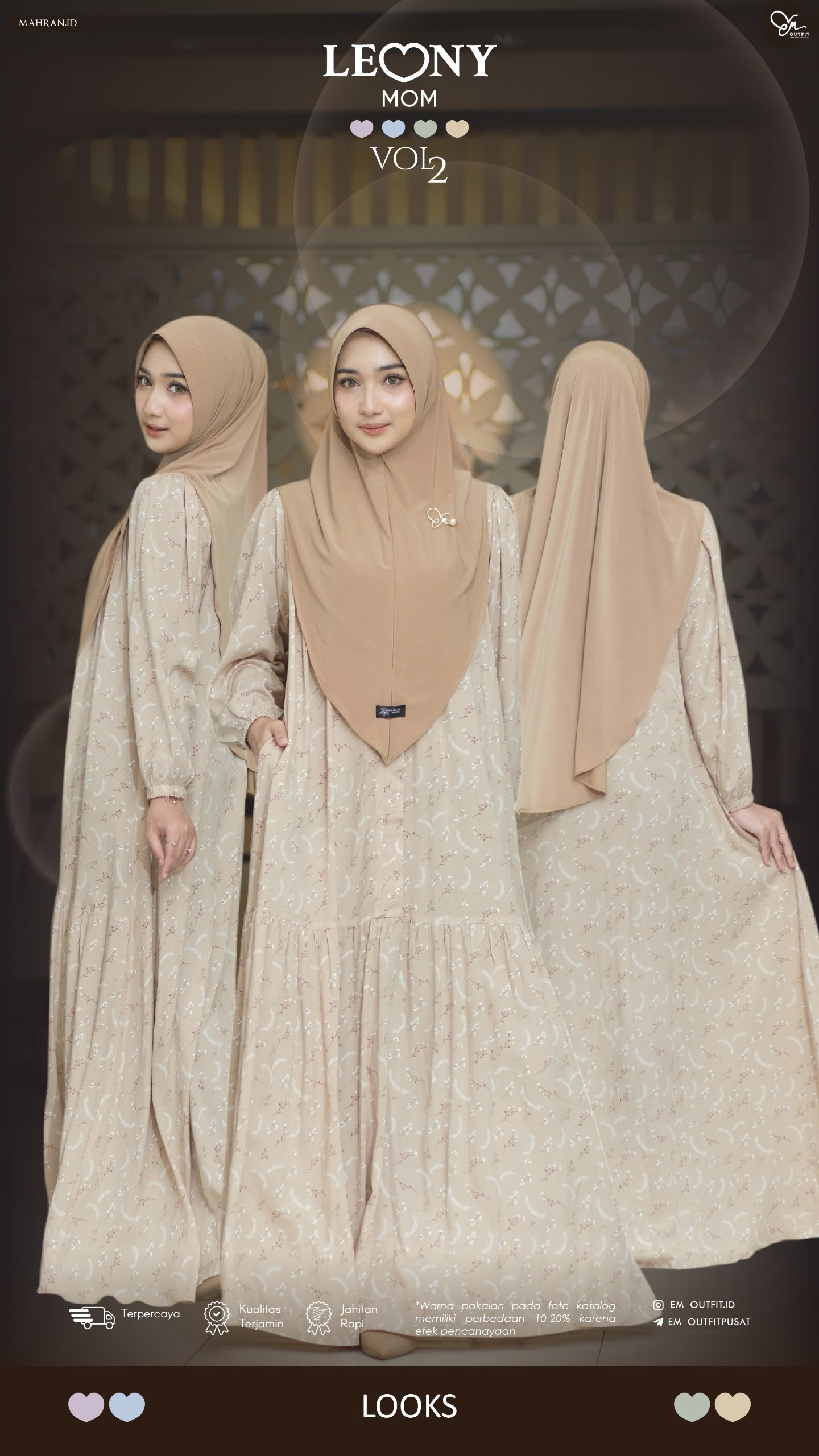 Leony Couple Dress by Em Outfit