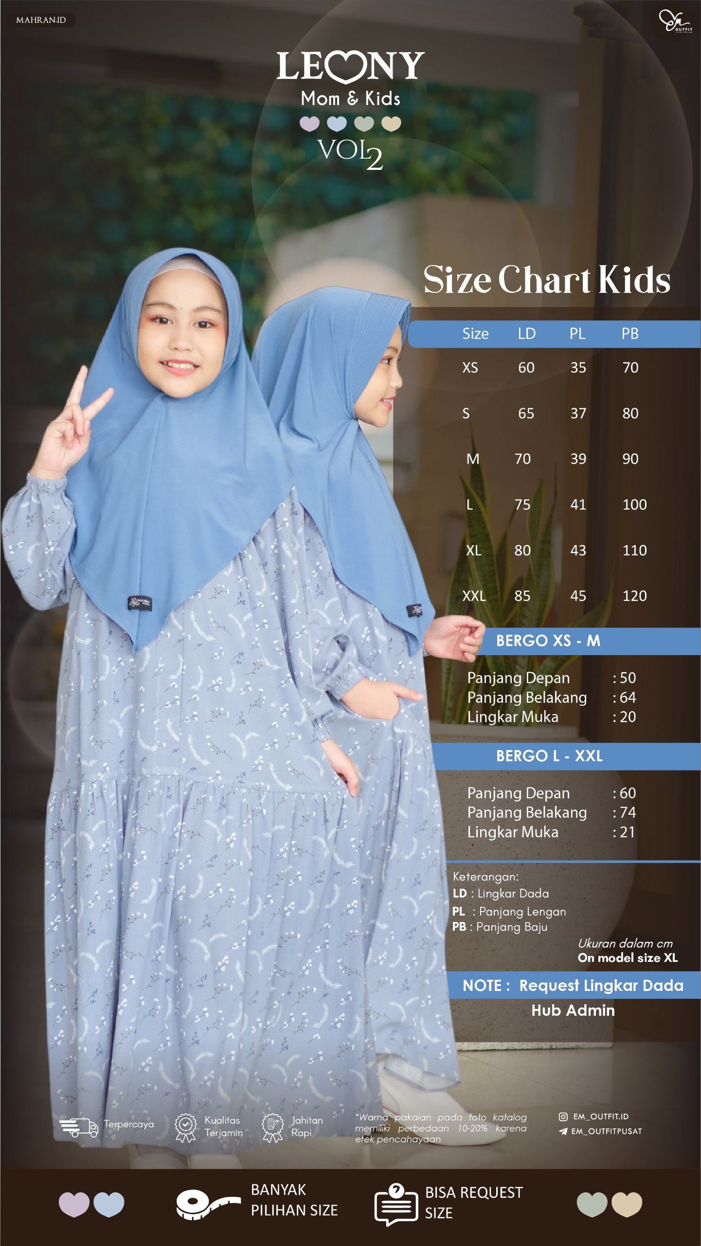 Leony Couple Dress by Em Outfit