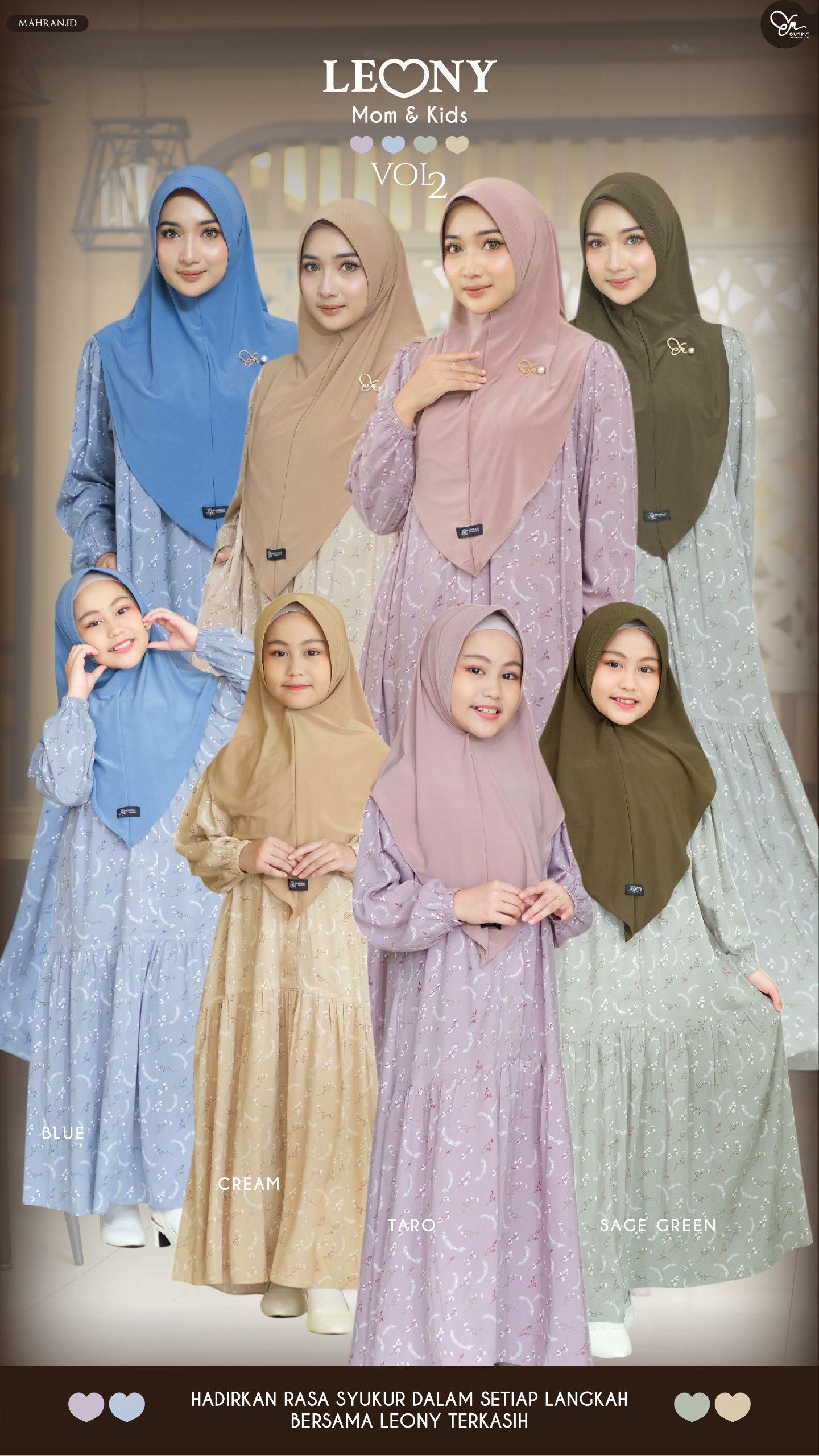 Leony Couple Dress by Em Outfit