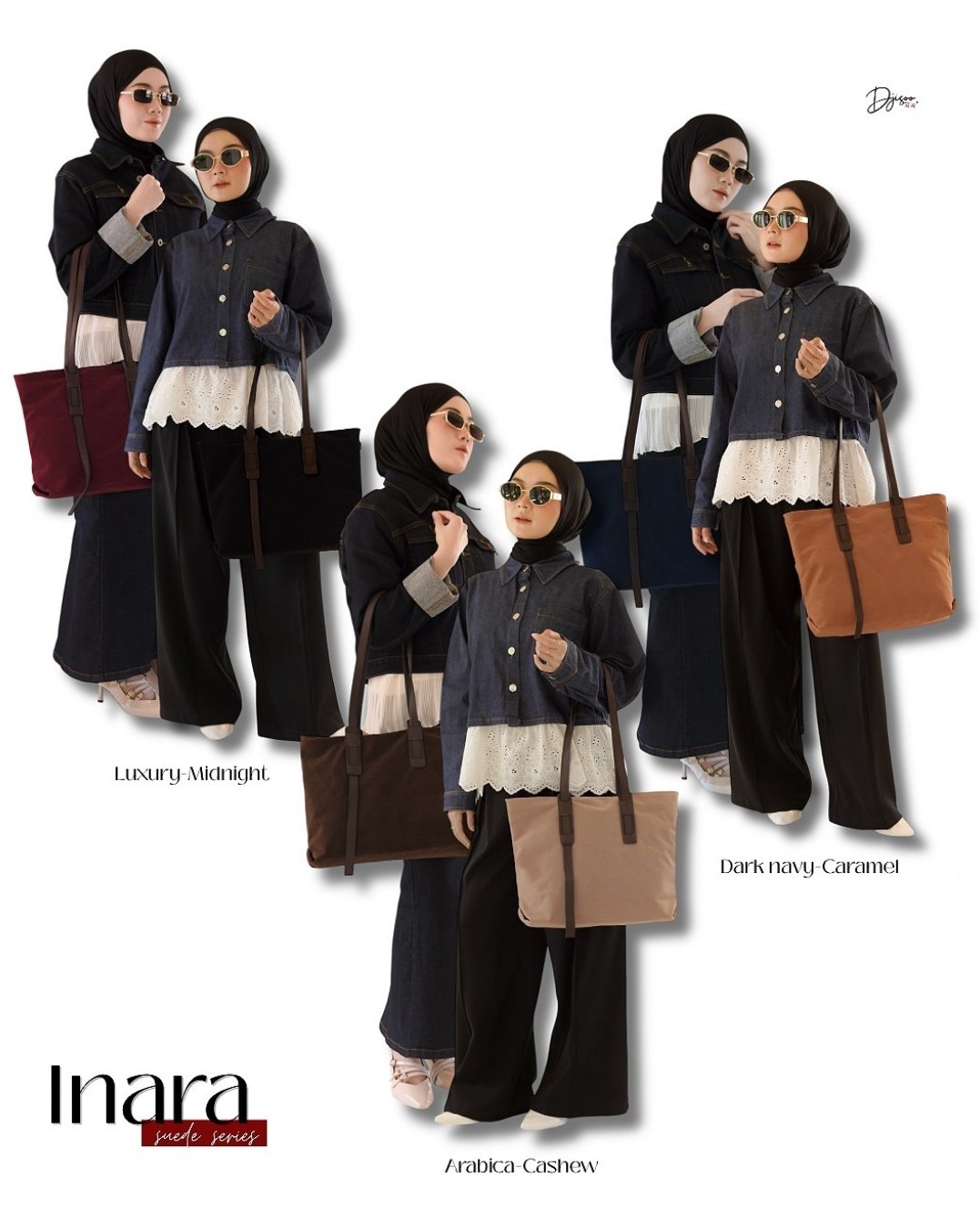 Inara Suede Totebag by Djisoo