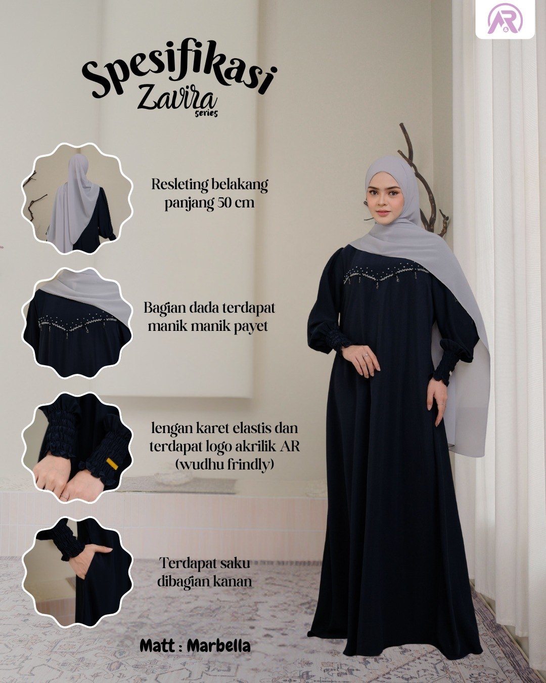 Zavira Dress by AR Official