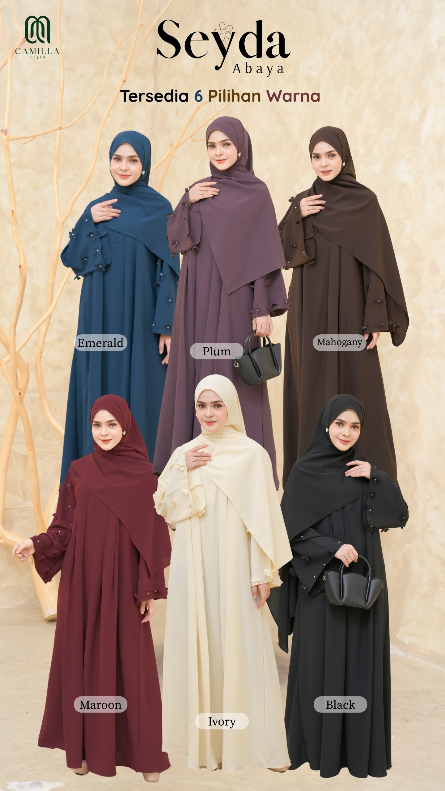 Seyda Abaya B3 by Camilla Hijab