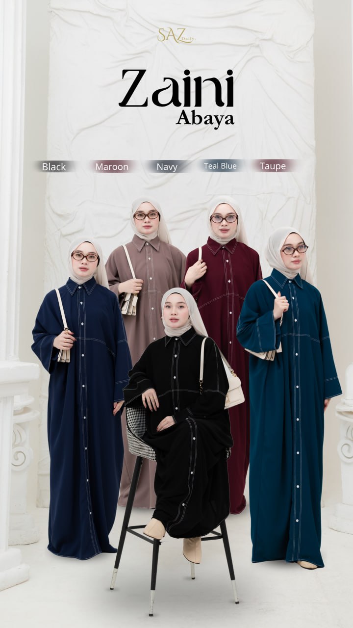 Zaini Abaya B2 by SAZ Daily