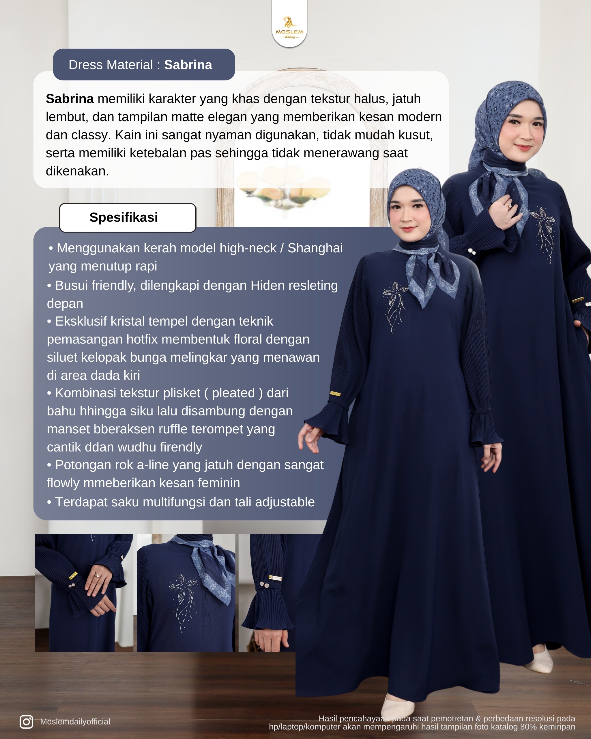 Noura Nadhira Dress by Moslemdaily