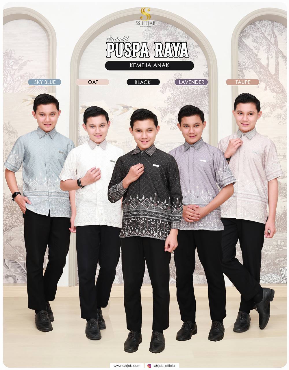 Koko Kids Puspa Raya Sarimbit by SS Hijab