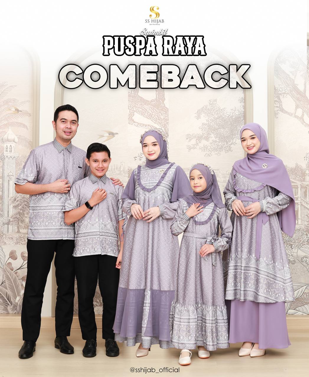 Koko Kids Puspa Raya Sarimbit by SS Hijab