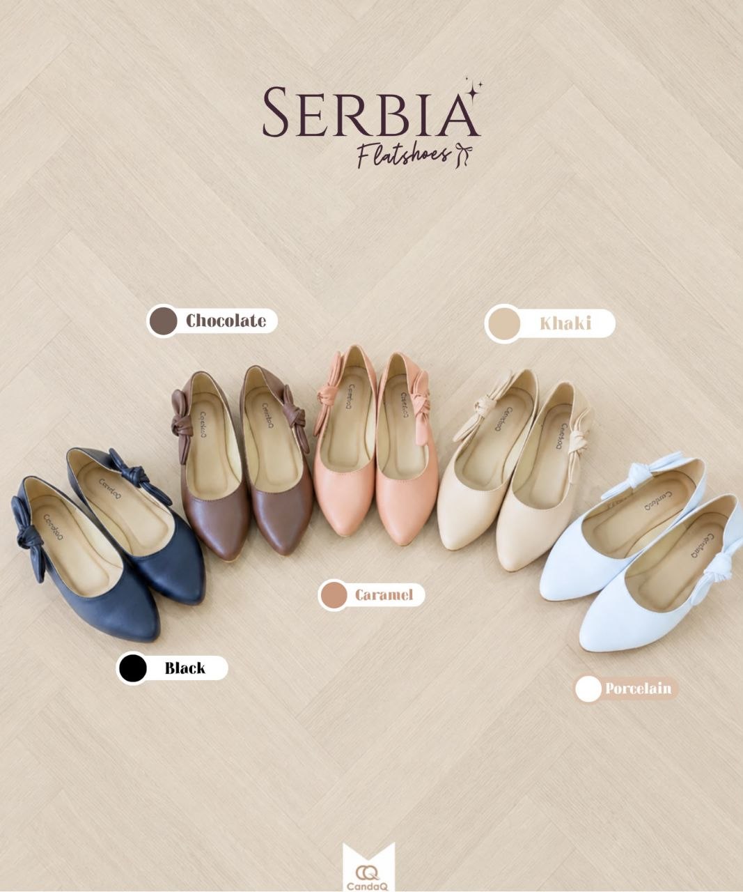 Serbia Flatshoes by CandaQ