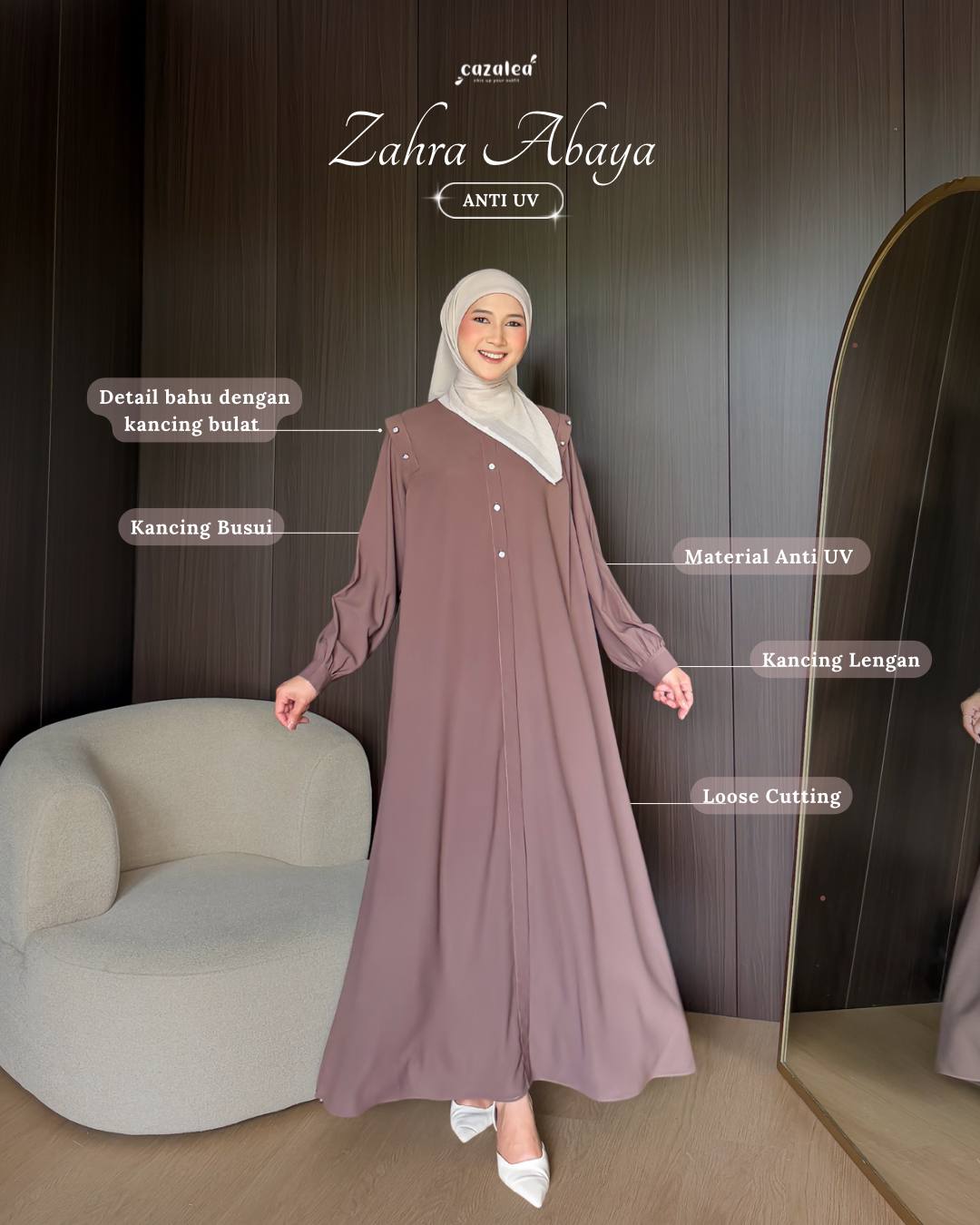 Zahra Abaya by Cazalea