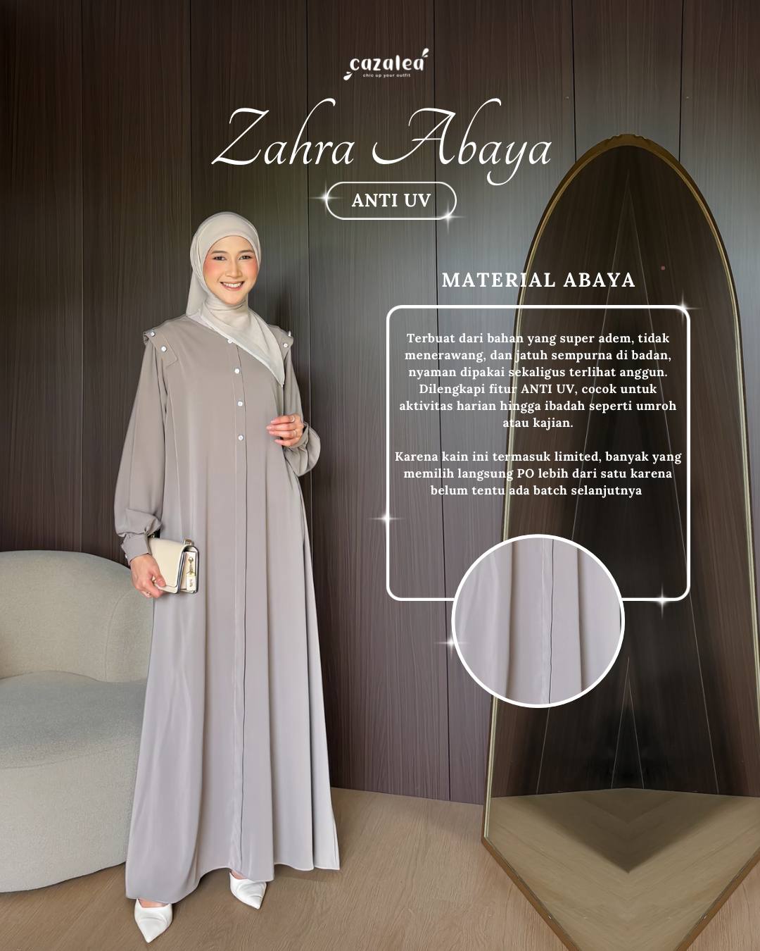 Zahra Abaya by Cazalea