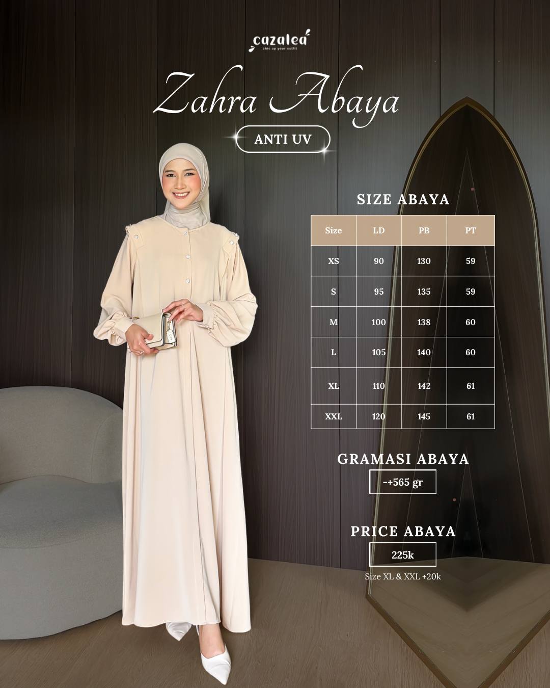 Zahra Abaya by Cazalea