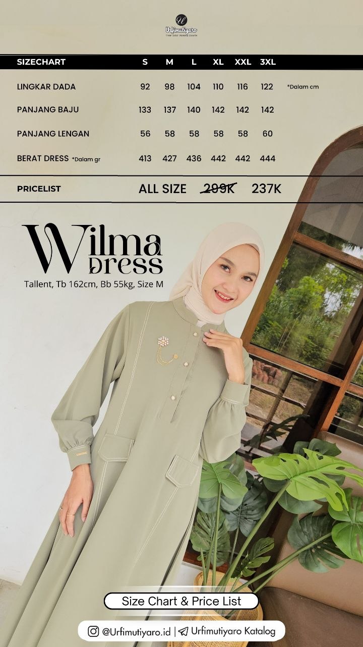 Wilma Dress by Urfimutiyaro