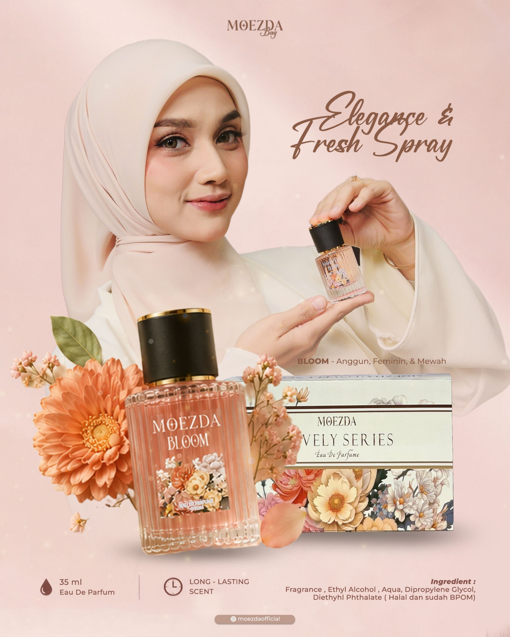 Lovely Series Parfum B2 by Moezda