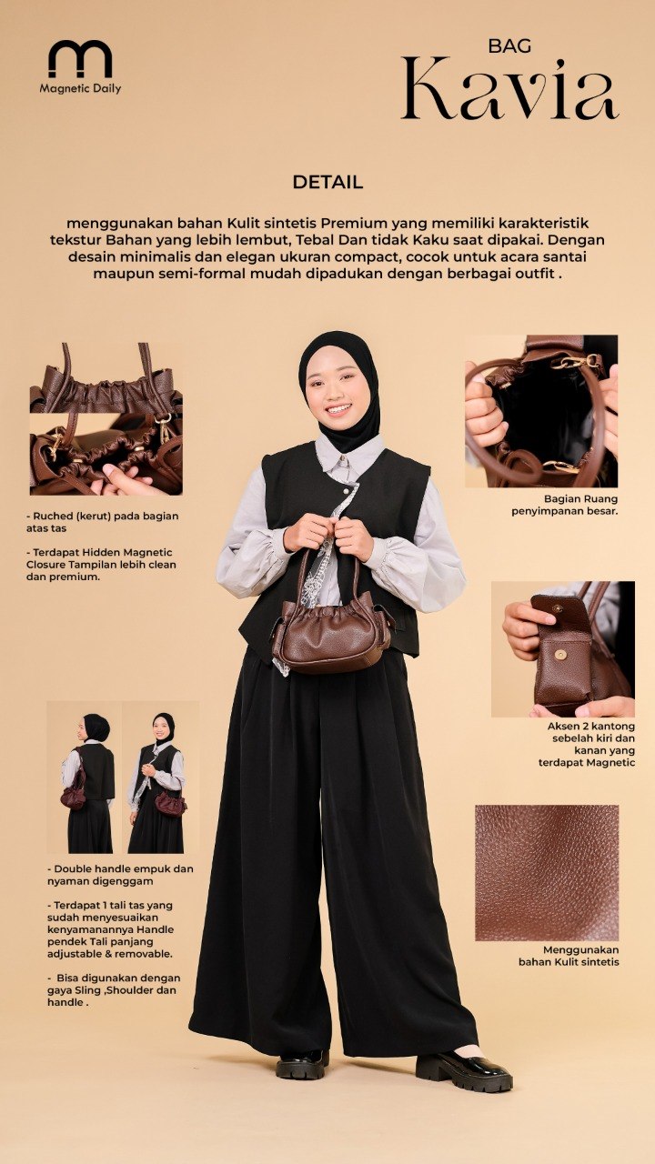 Kavia Bag by Magnetic Daily