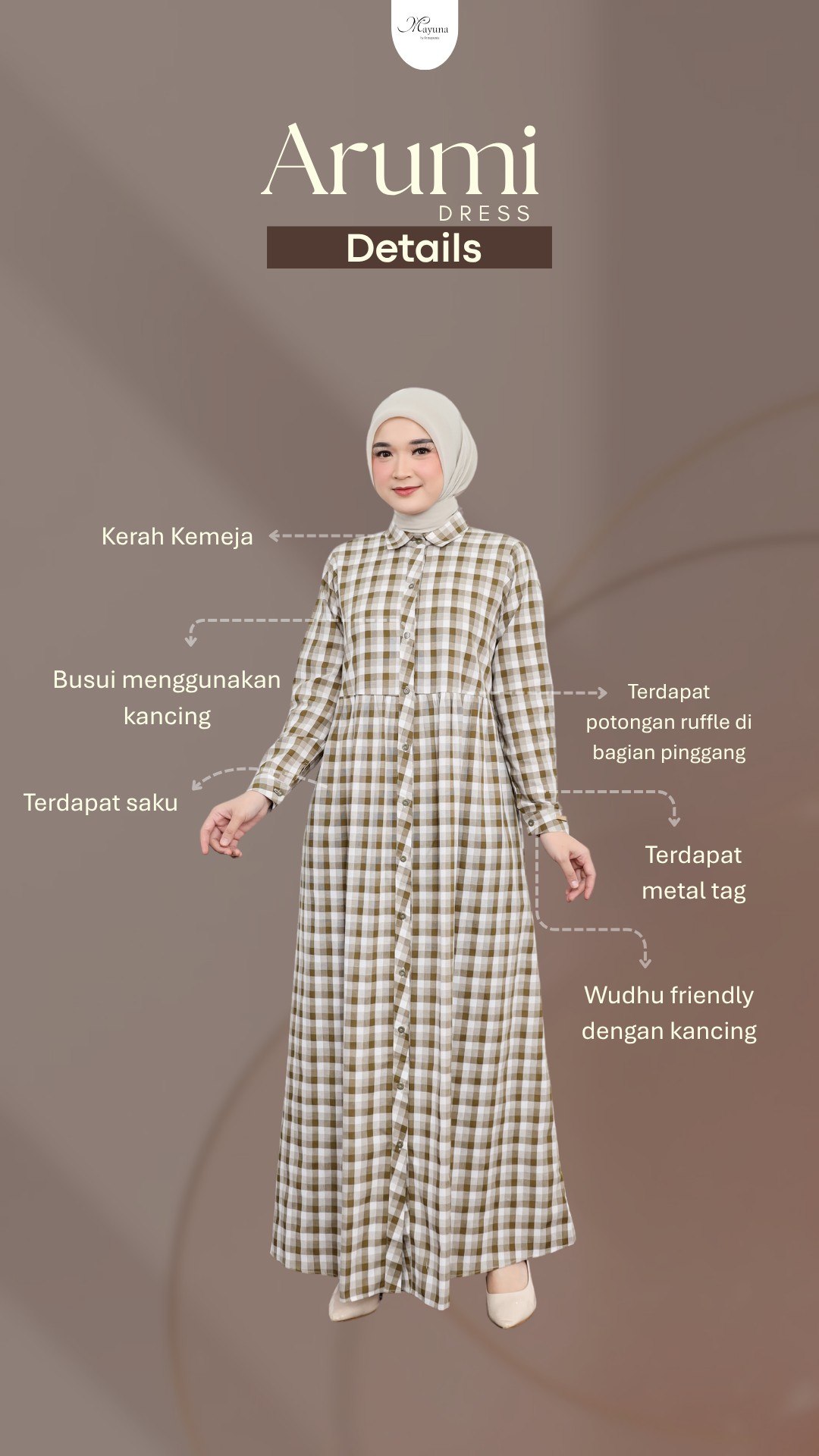 Arumi Dress & Tunik by Mayuna