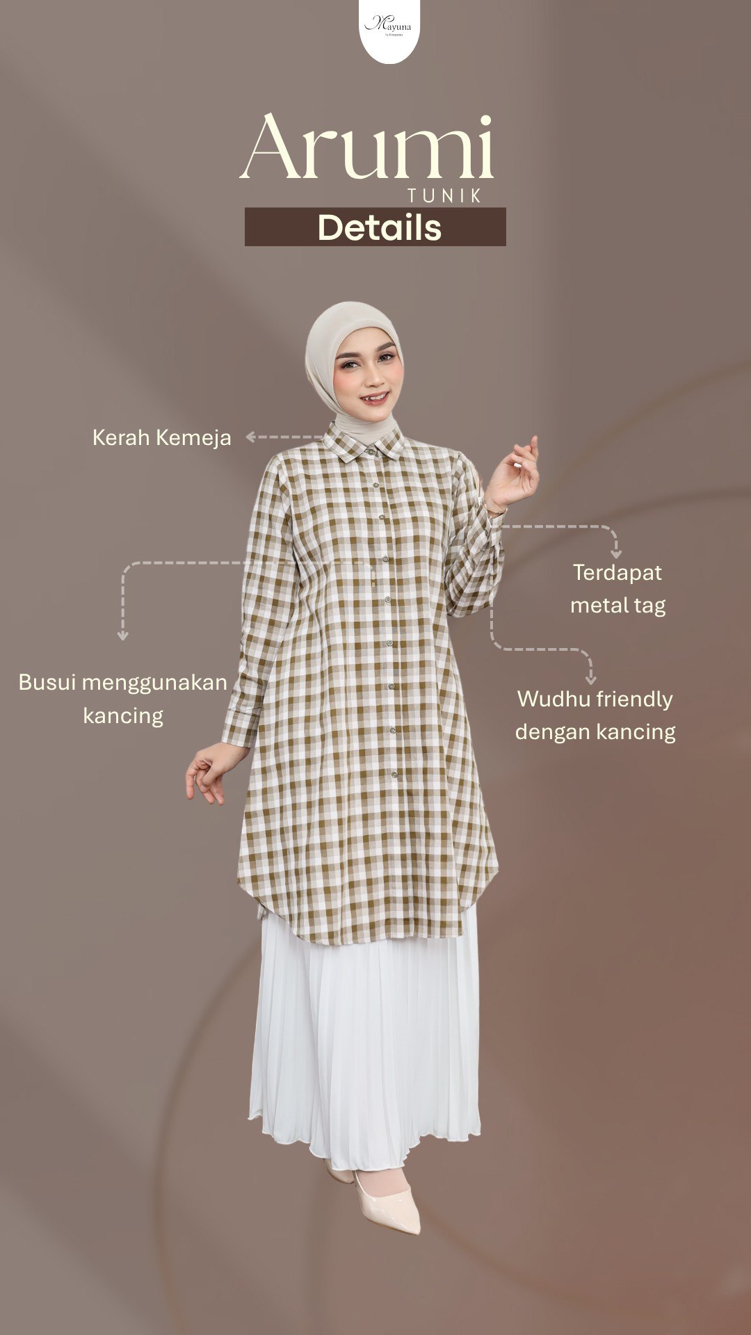 Arumi Dress & Tunik by Mayuna