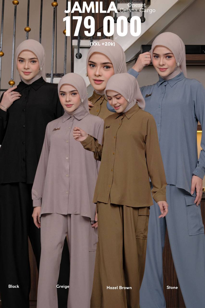 Jamila Oneset Cargo by Batul Hijab