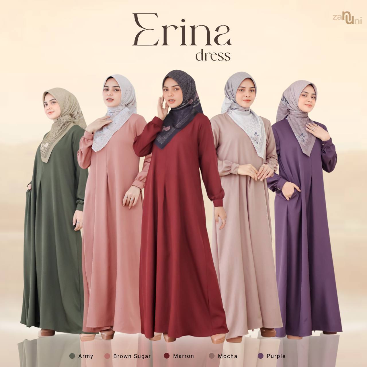 Erina Dress by Zanuni